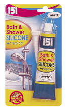 151 White Bath & Shower Silicone